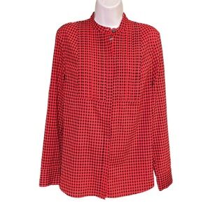 J. Crew | Button Down Checkered Shirt | Red and Black | Size Small